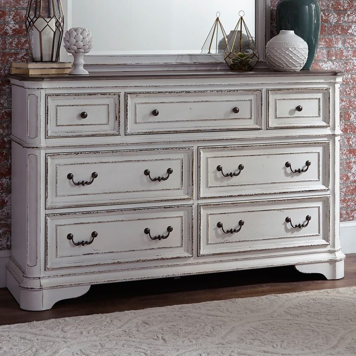 244 Magnolia 7-drawer dresser