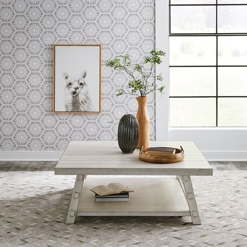 Square coffee table