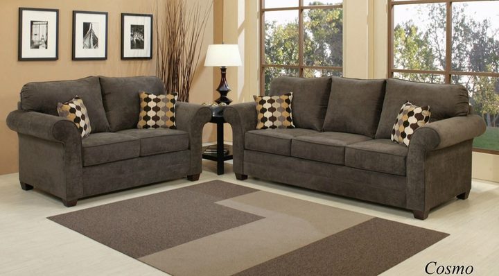 Lariz's Cosmo sofa, love seat and chair