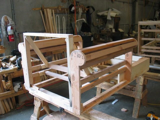 New Dimension solid alder wood frame