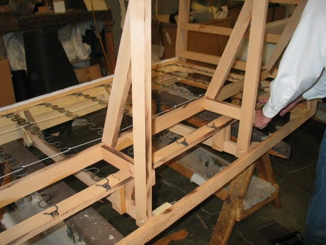 New Dimension frame and spring support